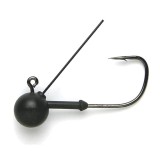 5ks - Jigová Hlavička Keitech Tungsten Mono Guard Round Jig Head 0,9gr