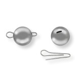 5ks - Jigových Hlaviček Kamatsu Čeburaška Natural 7gr