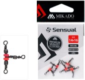 5ks - Obratlík Mikado Barrel Triple S Korálky Vel. 14/16 BN