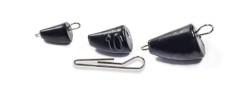 5ks - Olověná Zátěž Dnipro Lead Bullet Active Black Hmotnost 7gr