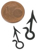 5ks - Plastový klip Iron Claw Stinger S