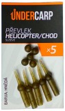 5ks - Prevlek UnderCarp Helicopter/Chod Sleeve Hnedá 5ks - Prevlek UnderCarp Helicopter/Chod Sleeve Hnedá