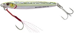 5ks - Realistická napodobenina Savage Gear 3D Jig Minnow 6,8cm 15gr Yellow Pink Glow