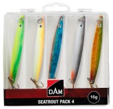 5ks - Sada Nástrah DAM Seatrout Pack Box 9cm 16gr 5ks - Sada Nástrah DAM Seatrout Pack Box 9cm 16gr