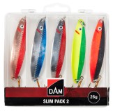 5ks - Sada Pilkerů DAM Slim Pack 9cm/26gr 5ks - Sada Pilkerů DAM Slim Pack 9cm/26gr