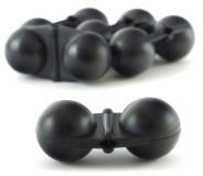 5ks - Sumcové Chrastítko Monster Cat Plastic Rattel