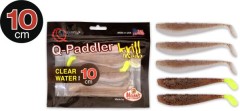 5ks - Súprava Gumových Nástrah Quantum Q-Paddler Power Pack Clear Water Mix 10cm