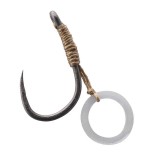 5ks - Udica s Gumičakom Korum Banded Hook Hairs Barbless 5ks - Udica s Gumičakom Korum Banded Hook Hairs Barbless