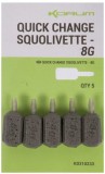 5ks - Zátěž Korum Quick Change Squolivettes 8gr