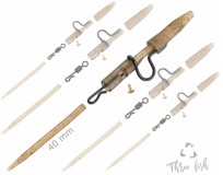 5ks - Závesky Zfish Heavy Duty Clip Complete Pin Set 60mm 5ks - Závesky Zfish Heavy Duty Clip Complete Pin Set 60mm