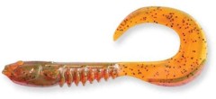 6 kom - Gumena Mamac Crazy Fish King Tail 6,5cm 14 Motor Oil