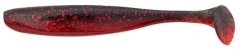 6 kom - Gumena Mamac Keitech Easy Shiner 4,5" 11,4cm 7,3gr Crna Trešnja