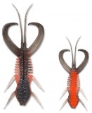 6 kom - Gumena Mamac Monkey Lures Craby Lui 7,5cm 2,5gr Pečeni Zombie