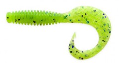 6 kom - Gumena Mamac Upstream Swirl 3" 7,5cm #313 Zeleni Jabuka