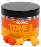65ks - Dumbells CC Moore Ester Cream Tones Wafters 10x14mm