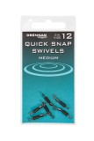 6kom - Brzoizmjenjive Vrtilice Drennan Quick Snap Swivels