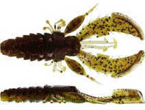 6kom - Gumena Mamac Westin CreCraw Creaturebait 6,5cm 4gr Watermelon Crvena