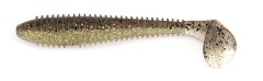 6kom - Gumeni Mamac Keitech FAT Swing Impact 4,3" 10,9cm 10,3gr Gold Flash Minnow