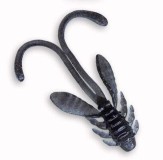 6kom - Nymfa Crazy Fish Allure 5,2cm 2gr 51 Crna