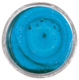 6kom - Tijesto za oblaganje Berkley PowerBait Glitter Trout Dough Neon Blue Glitter