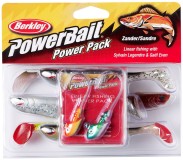 6ks - Gumová Nástraha Berkley PowerBait Pro Pack Zander Varied Assorted