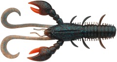 6ks - Gumová Nástraha Berkley Sick Hollow Craw 10cm Dark Cray UV