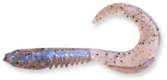 6ks - Gumová Nástraha Crazy Fish King Tail 6,5cm 25 Cold Pearl