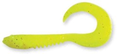 6ks - Gumová Nástraha Crazy Fish King Tail 6,5cm 6 Chartreuse