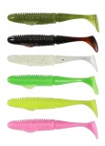 6ks - Gumová Nástraha DUO Boostar Wake 3,5'' Assort Mix 8,8cm 17,8gr