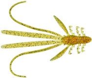 6ks - Gumová Nástraha Gunki Nymfa Naiad 7cm 2,2gr Motoroil Red FLK