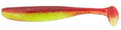 6ks - Gumová Nástraha Keitech Easy Shiner 4,5" 11,4cm 7,3gr Chartreuse Silver Red