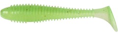 6ks - Gumová Nástraha Keitech FAT Swing Impact 3,8" 9,6cm 8,5gr Electric Chart Shad