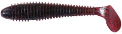 6ks - Gumová Nástraha Keitech FAT Swing Impact 3,8" 9,6cm 8,5gr Grape