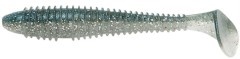 6ks - Gumová Nástraha Keitech FAT Swing Impact 3,8" 9,6cm 8,5gr Silver Shiner