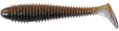 6ks - Gumová Nástraha Keitech FAT Swing Impact 3,8" 9,6cm 8,5gr Smoke Cinnamon