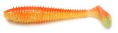 6ks - Gumová Nástraha Keitech FAT Swing Impact 3,8" 9,6cm 8,5gr Sun Shine Lemon