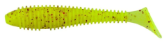 6ks - Gumová Nástraha Keitech FAT Swing Impact 4,3" 10,9cm 10,3gr Chartreuse Red Flake