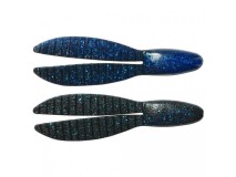 6ks - Gumová Nástraha Keitech Flex Chunk 3" 7,6cm 6,5gr Black Blue