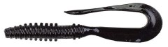 6ks - Gumová Nástraha Keitech Mad Wag 7" 17,8cm 12,3gr Black
