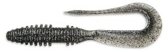 6ks - Gumová Nástraha Keitech Mad Wag 7" 17,8cm 12,3gr Smoke PP. Silver