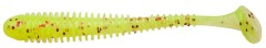 6ks - Gumová Nástraha Keitech Swing Impact 4,5" 11,4cm 9gr Chartreuse Red Flake