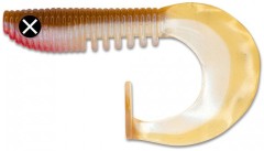 6ks - Gumová Nástraha Monkey Lures Curly Lui 7,5cm 3,5gr Honey & Sugar