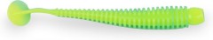 6ks - Gumová Nástraha Yaccuza Snaker Fish 8cm 2,6gr Ultra Yellow/Green