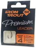 6ks - Hotový Návazec Iron Trout Premium Leader 50cm