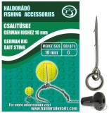 6ks - Nástrahový osten Haldorádó German Rig 10mm