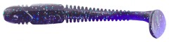 7 kom - Gumena M bait Lucky John Pro Tioga 7,4cm T52 Electric Blue Chartreuse