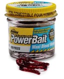 70ks - Gumová nástraha Berkley PowerBait Micro Blood Worms Bloody