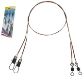 72ks - Čelični kabel Mistrall Steel Flex Interlock mix 20/25/30cm 5/9,5/13,8kg