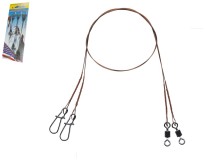 72ks - Oceľové lanko Mistrall Steel Flex Dual 20/25/30cm