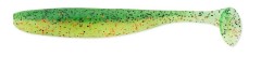7kom - Gumeni Mamac Keitech Easy Shiner 3,5" 8,9cm 3,9gr Fire Perch